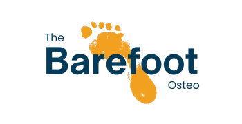 The Barefoot Osteo Logo White Background